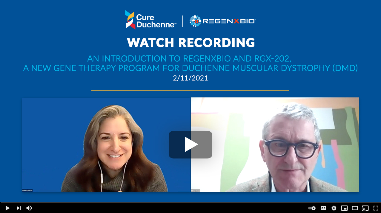 RegenXBio Webinar Post