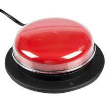 A large red button