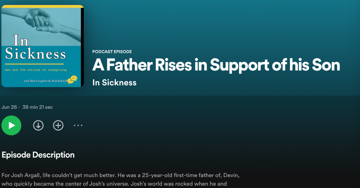 fathers supports son