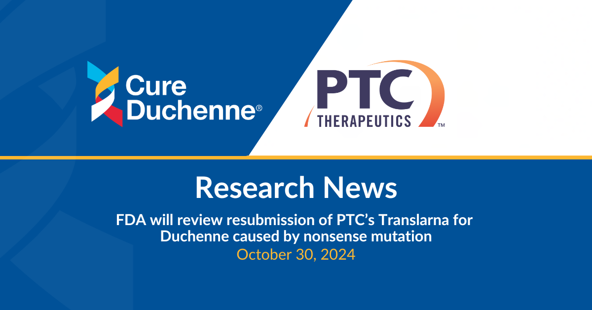 PTC FDA Duchenne Nonsense mutation
