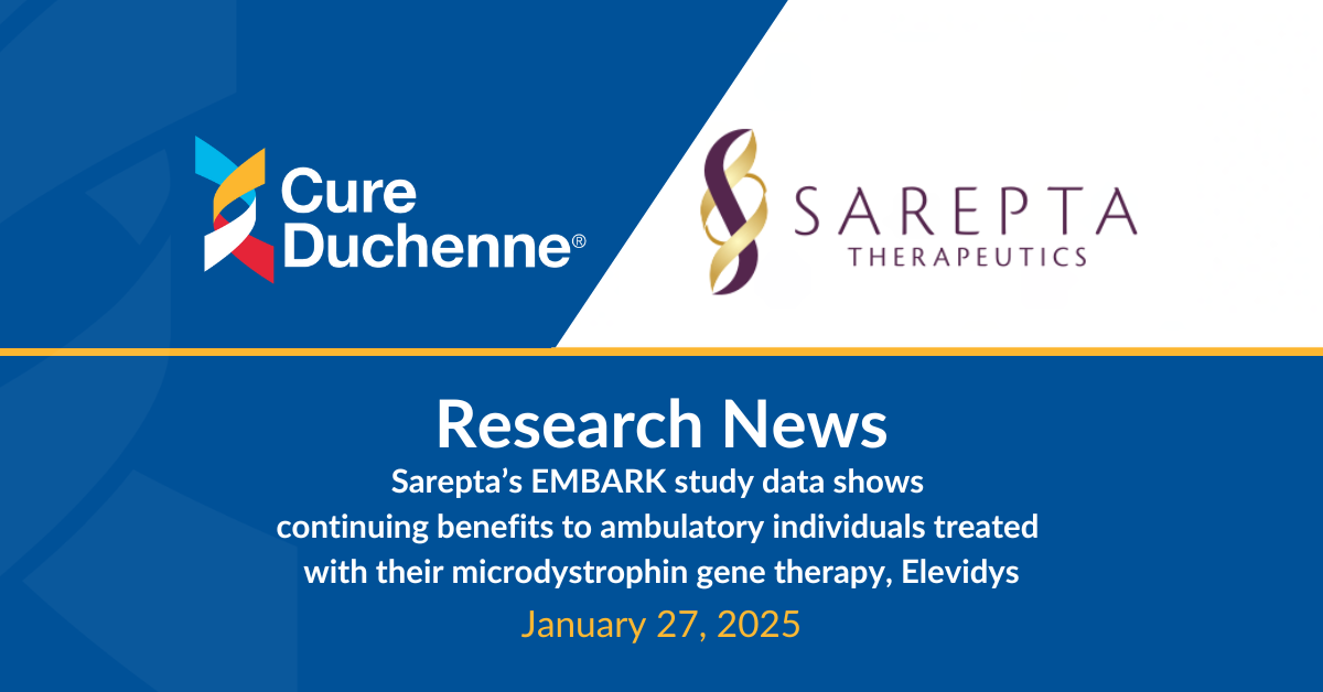 duchenne sarepta 2025