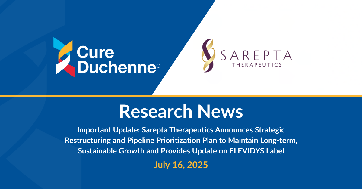 Sarepta restructuring
